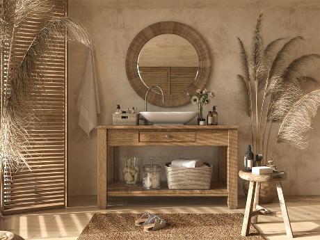 Scoprite la bellezza di un bagno rustico anche a casa vostra